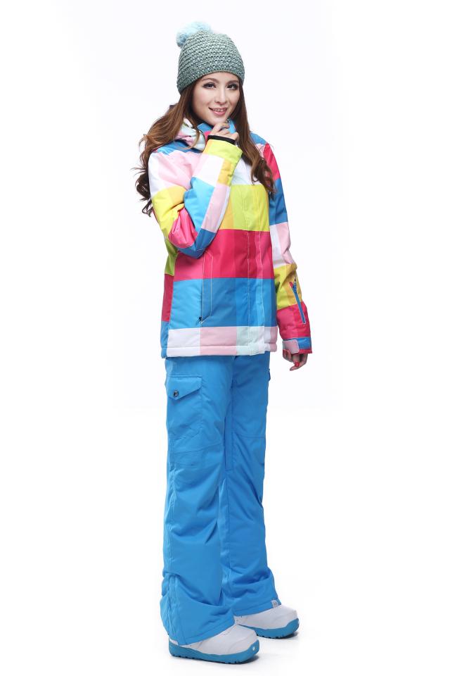 Зимняя женская горнолыжная куртка Gsou SNOW фото