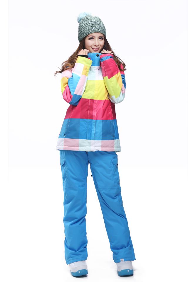 Зимняя женская горнолыжная куртка Gsou SNOW фото