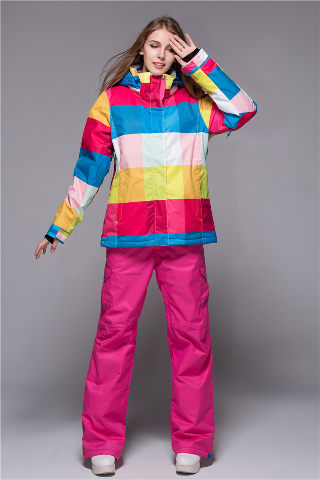 Где купить женский зимний горнолыжный костюм Gsou SNOW, женский сноубордический костюм Gsou SNOW, женская зимняя горнолыжная экипировка, женский костюм для сноуборда, купить в интернет магазине трамплин
