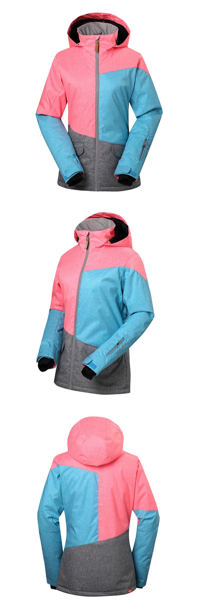 Женская зимняя лыжная куртка Gsou SNOW, женская куртка для сноуборда Gsou SNOW, лыжная экипировка, лыжная одежда