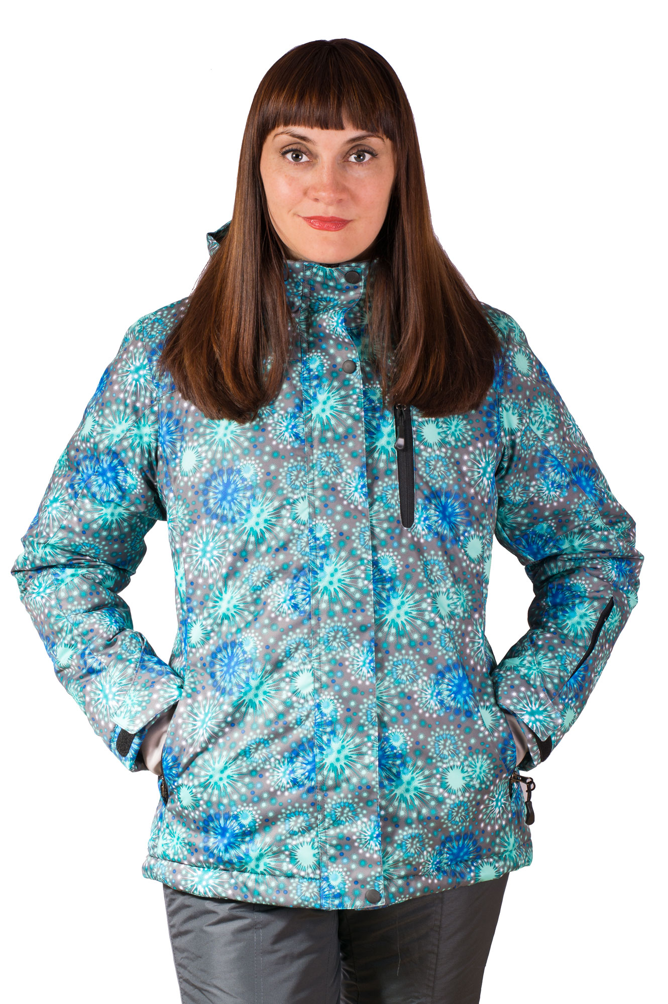 Зимний синий горнолыжный костюм для женщин в интернет магазине фото