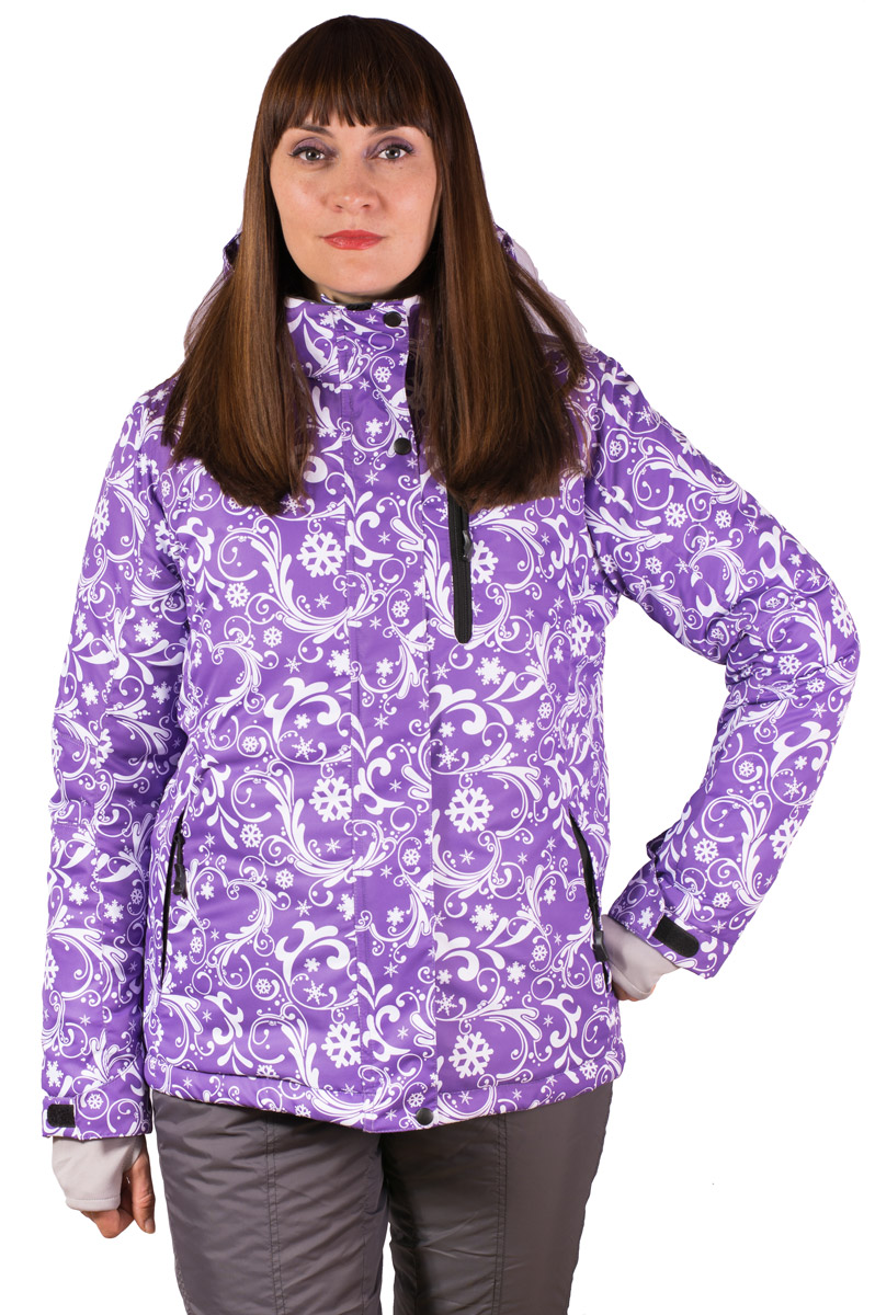 Зимняя женская яркая сиреневая фиолетовая горнолыжная одежда в интернет магазине фото