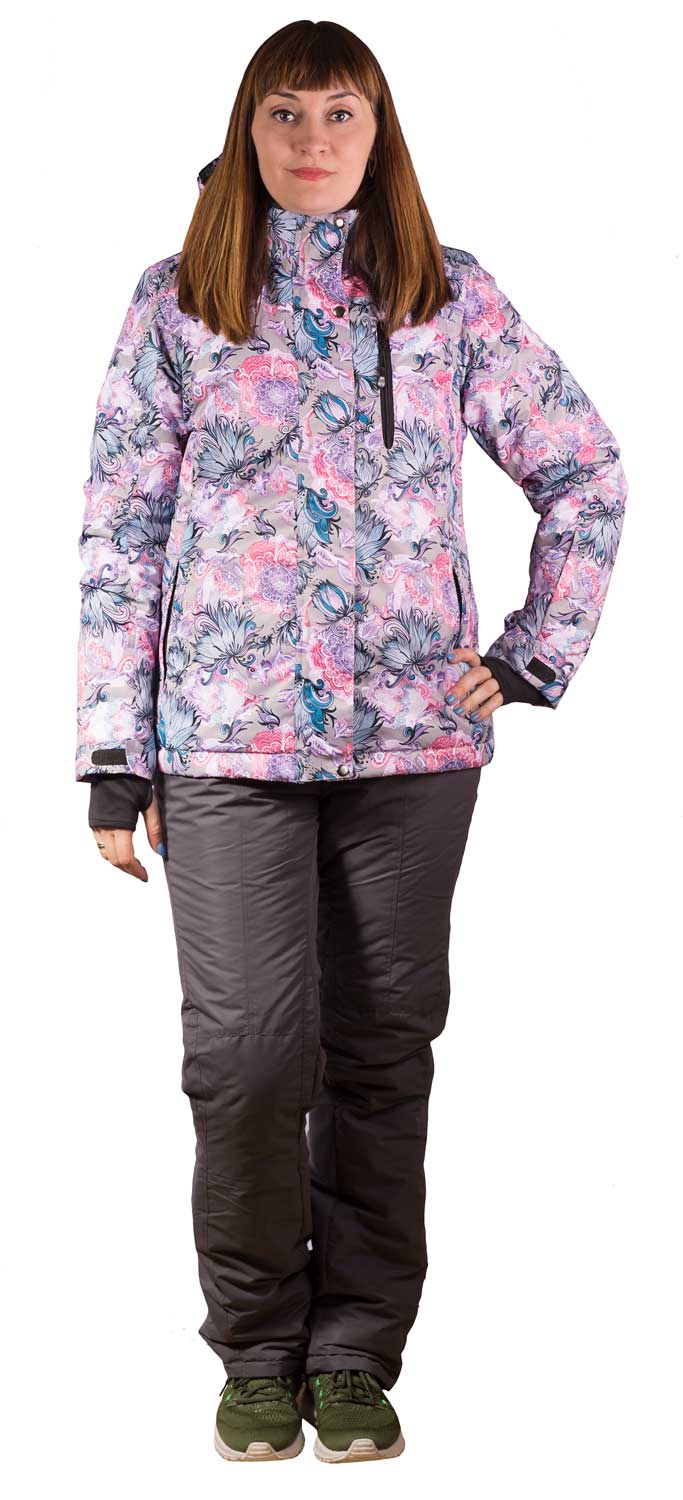 Купить женский зимний горнолыжный костюм большого размера в интернет магазине фото